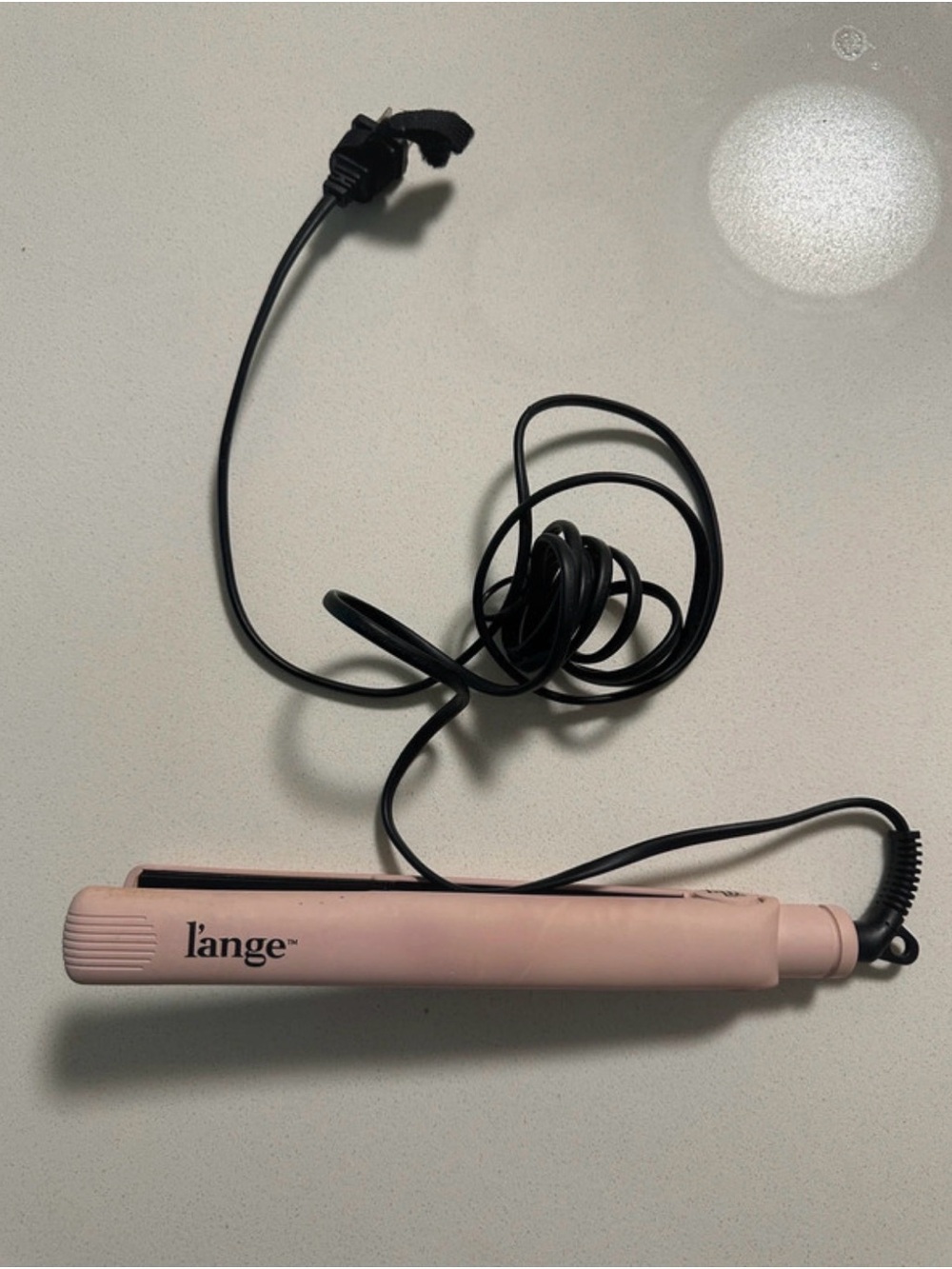 L’ange hair straightener flat iron